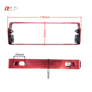 Soporte Universal para Matrícula Trasera de Motocicleta RSP, Ajustable, de Aluminio CNC, para Scooter, Bicicleta Eléctrica - Product Image 2