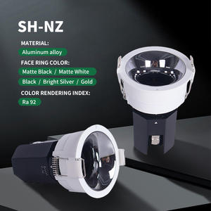 हॉट-सेलिंग इनडोर हाई-एंड 7w 12w 18w मॉड्यूलर डिजाइन कोब स्पॉटलाइट समायोज्य कोण ip65 एल्यूमीनियम नेतृत्व वाली डाउनलाइट्स - Product Image 1