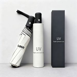 XDH5142 Paraguas UV de Alta Calidad OEM al por Mayor, Caja de Regalo, Protección, Apertura Manual o Totalmente Automática, Paraguas Personalizado 8k con LOGO - Product Image 1