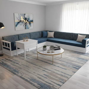 Conjunto de sofá esquinero en forma de L para sala de estar, juegos de esquina de lujo, asiento de esquina, cama - Product Image 3