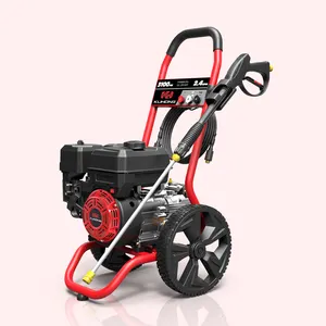 Kuhong QF 200bar high pressure washer water floor wash equipment petrol jets cleaning machine jet washer high pressure cleaner