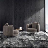 Canapé d'angle modulable en cuir semi-rembourré 2, 3 ou 4 places, personnalisable, grand format, pour salon - Vente en gros