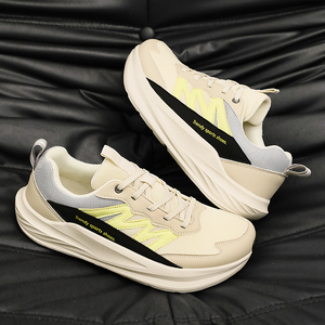 Zapatillas Deportivas para Hombre, Tallas US 13 14 EU 47 48, Color Verde Oliva, Malla Transpirable, Ligeras, con Suela Gruesa, para Gimnasio y Uso Diario - Product Image 6