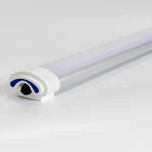 Novo Design Slim Lâmpada Impermeável 4000K 5000K 6000K 85-265V 150LM/W 36W 40W IP65 Luminária de Iluminação Linear LED Batten