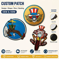 Patch brodé de dessin animé grotesque, style Zoot Suit / Pachuco / Chicano rétro, thermocollant pour vêtements, chapeaux, décoration de sacs à dos