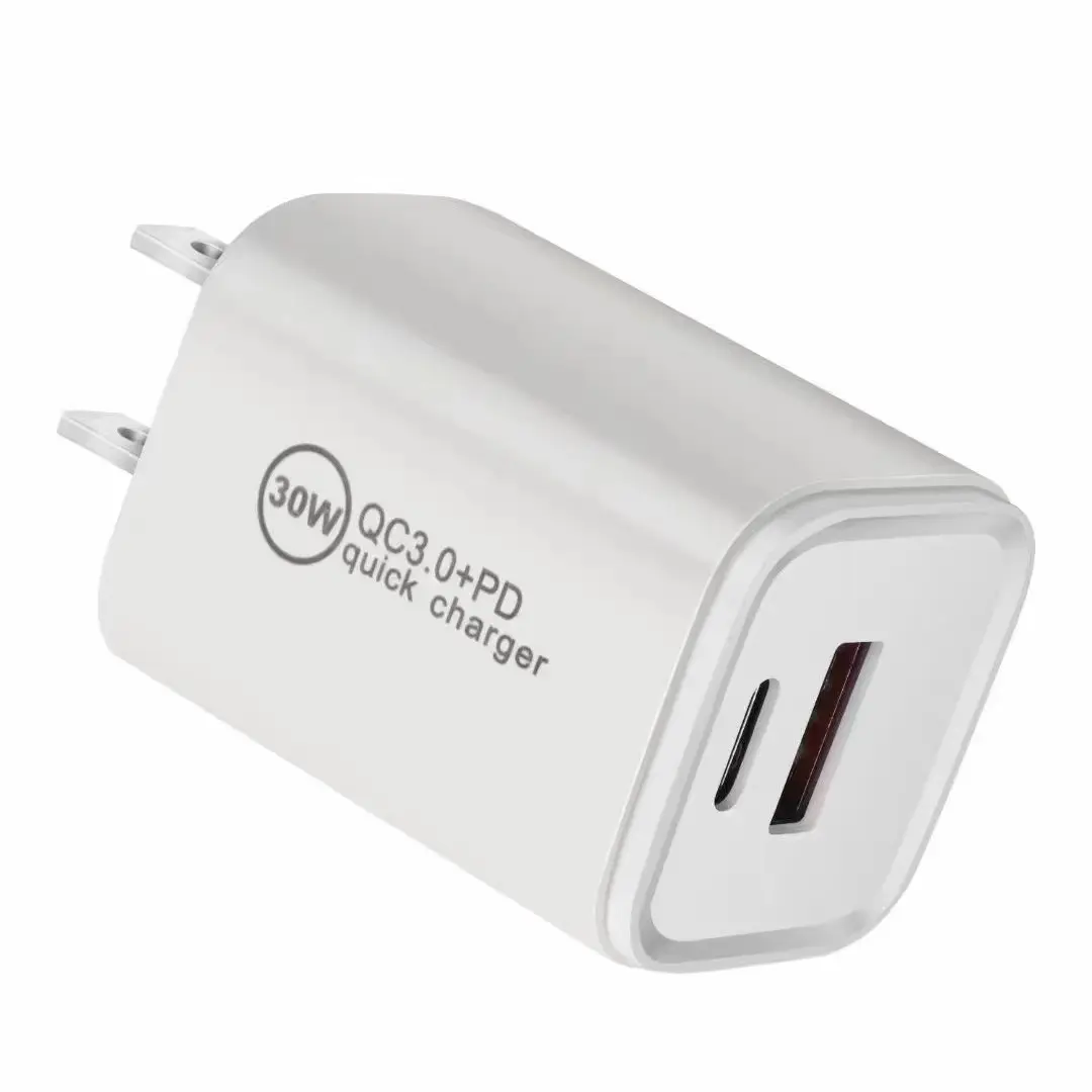 Carregador rápido de telefone pd 30W, carregador branco mais vendido, plugue OEM para iphone, carregador de parede para celular, EUA, Reino Unido, UE, AU, dropshipping