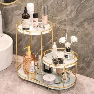 Caja de almacenamiento de cosméticos de 3 capas, productos para el cuidado de la piel, tocador de Perfume, organizador de maquillaje para maquillaje - Product Image 2