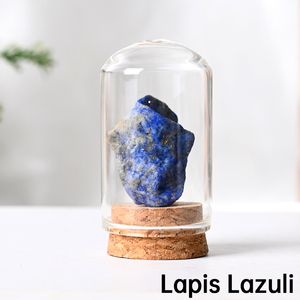 Colecciones de Rocas y Minerales con Botella de Vidrio, Cristal Curativo, Espécimen Decorativo - Product Image 4