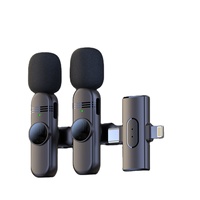 2,4G Kabelloses Typ-C Mini-Lavaliermikrofon mit Geräuschunterdrückung für Smartphone-Interviews und Podcasts