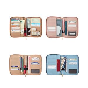 Vente chaude en cuir véritable fermeture éclair mère et <span class=keywords><strong>fils</strong></span> main compte <span class=keywords><strong>livre</strong></span> Portable bracelet en cuir poignet Multi fente facture sac <span class=keywords><strong>de</strong></span> rangement - Product Image 5