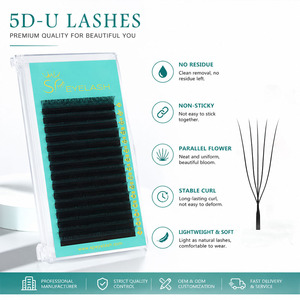 Extensions <span class=keywords><strong>de</strong></span> <span class=keywords><strong>cils</strong></span> en éventail parallèle SP EYELASH en forme <span class=keywords><strong>de</strong></span> U, <span class=keywords><strong>cils</strong></span> 5D en U, extensions <span class=keywords><strong>de</strong></span> <span class=keywords><strong>cils</strong></span> volume en forme <span class=keywords><strong>de</strong></span> W 0.07, <span class=keywords><strong>prix</strong></span> usine marque privée - Product Image 1