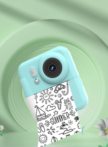 SourcingArk 2.4 Inch 48MP 1080P 1200mAh Kids Instant <b>Print</b> Mini <b>Camera</b> Thermal Printer For Children 3-6 Years kids <b>camera</b> Q10 - Product Image 2