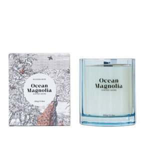 شمع الصويا الفتيل الخشبي الملون الفاخر في برطمان زجاجي ممتاز - Product Image 4