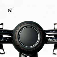 Volant sport en fibre de carbone LED pour Mercedes-Benz AMG CLA GLC GLB GLS GLE C63 W205 W213 Accessoires intérieurs