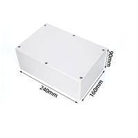 240*160*90 plastica impermeabile scatola di progetto elettronica IP65 scatola di giunzione ABS plastica
