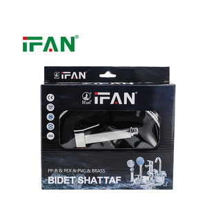 Rociador de bidé IFAN con núcleo de latón y <span class=keywords><strong>manguera</strong></span> flexible de doble bloqueo <span class=keywords><strong>para</strong></span> un uso duradero - Product Image 4