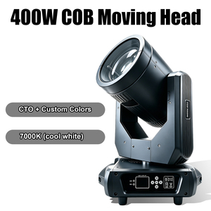 ไฟหัวขยับ COB 400W LED ปรับสีขาวได้ ครอบคลุมพื้นที่กว้าง ซูมได้ สำหรับงานแต่งงาน งานอีเว้นท์ ปาร์ตี้ ดีเจ งานแสดงบนเวที ขายตรงจากโรงงาน - Product Image 2