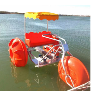 Bote <span class=keywords><strong>a</strong></span> pedal para 4 personas con niños, bote de energí<span class=keywords><strong>a</strong></span> humana de alta calidad, juego de agua divertido - Product Image 6