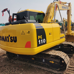 รถขุดตีนตะขาบ Komatsu PC110-7 มือสอง นำเข้าจากญี่ปุ่น น้ำหนัก 11 ตัน ขาย - Product Image 2