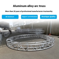 Iluminación Circular de Techo con Certificación TUV, Estructura Curva para Escenarios, Celebraciones, Hoteles, Bares, Bodas, Aleación de Aluminio