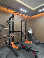 Machine d'entraînement commerciale de pointe pour salle de sport, rack à squats complet, équipement de fitness pour la musculation et l'exercice physique
