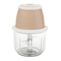 Mini hachoir sans fil à piles de 300 ml pour la cuisine domestique, faible bruit et fonctionnement sûr