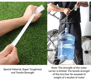 Ruban de jante Durable résistant à la température pour <span class=keywords><strong>route</strong></span> vtt BMX vélos doublures de pneus de <span class=keywords><strong>vélo</strong></span> chambre à air protecteurs plats vélos de montagne - Product Image 6