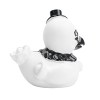 Nouvelle figurine de canard de conte de fées d'Halloween en résine, peinte à la main, pour collection, décoration de bureau, cadeau créatif