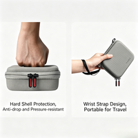 Étui de protection anti-chute, boîte de rangement rigide, sac de transport pour caméra DJI Osmo Nano Thumb, kit d'accessoires standard