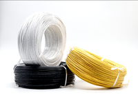 Cable de Conexión de PVC Semirrígido UL1061 de 300V 80C, Cable de Cobre Estañado Trenzado para Cableado Electrónico Interno