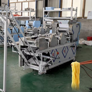 Máquina Comercial para Hacer Fideos Frescos, Máquina Eléctrica para Estirar y Cortar Masa para la Preparación de <span class=keywords><strong>Chow</strong></span> Mein y Pho Chino - Product Image 2