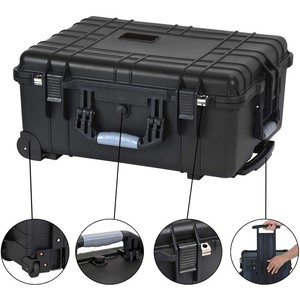 Vỏ Cứng Lớn Bằng Nhựa Di Động Chiến Đấu Trường Hợp Di Chuyển Thiết Bị Chống Nước Thiết Bị Vận Chuyển Hộp Công Cụ Cán - Product Image 1
