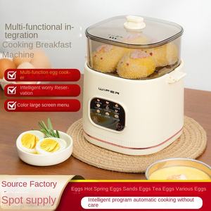 Cuiseur à œufs multifonctionnel avec minuterie automatique et réservation de la puissance, capacité de 4 à 6 œufs, 300 W, <span class=keywords><strong>machine</strong></span> à petit-déjeuner pour la maison - Product Image 4