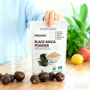 <span class=keywords><strong>Polvo</strong></span> de Raíz de <span class=keywords><strong>Maca</strong></span> Negra Orgánica de 8 oz de Fábrica OEM/ODM - Product Image 3