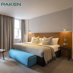 حلول أثاث فندقي متكاملة من الألف إلى الياء لمشاريع الفنادق، طقم أثاث غرف نوم لفندق 5 نجوم مع تصميم ثلاثي الأبعاد CAD - Product Image 1