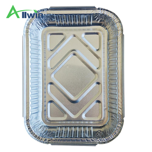<span class=keywords><strong>Barquette</strong></span> <span class=keywords><strong>en</strong></span> <span class=keywords><strong>aluminium</strong></span> rectangulaire <span class=keywords><strong>avec</strong></span> <span class=keywords><strong>couvercle</strong></span>, récipient alimentaire jetable <span class=keywords><strong>en</strong></span> <span class=keywords><strong>aluminium</strong></span>, boîte <span class=keywords><strong>en</strong></span> <span class=keywords><strong>aluminium</strong></span>, plateau de restauration pour la restauration rapide - Product Image 3