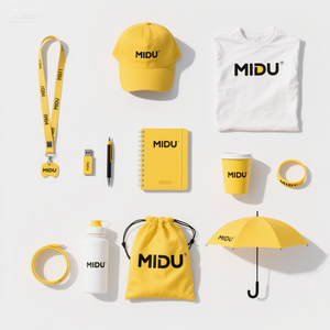 Promotional gifts with customized logo T-shirt Canvas bag Lanyard cheap promo gifts giveaway gifts