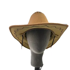 Chapéu de balde de aba larga de verão com logotipo personalizado para homens, chapéu de malha de cowboy respirável anti-UV para proteção solar, chapéus para atividades ao ar livre