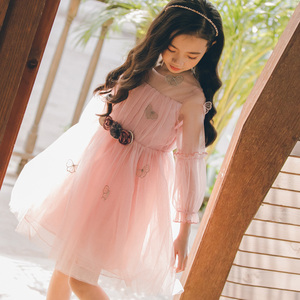 Nuevos Vestidos de Tul Estilo Occidental Premium para Niñas, Moda Vintage India, Corte Redondo, Compra Directa de Proveedor Chino - Product Image 3