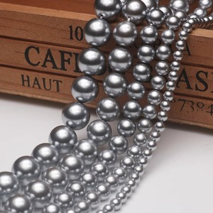 Ciondoli di <span class=keywords><strong>perle</strong></span> 616 grigio perfetto fili di <span class=keywords><strong>perle</strong></span> fatte a mano collana di <span class=keywords><strong>perle</strong></span> accessori all'ingrosso - Product Image 6