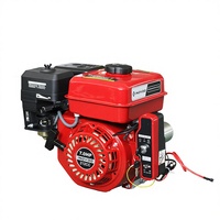 Moteur à essence monocylindre personnalisable 4 HP 70cc 170F 4 temps rouge à démarrage électrique 3600 tr/min Euro 3, vente en gros usine