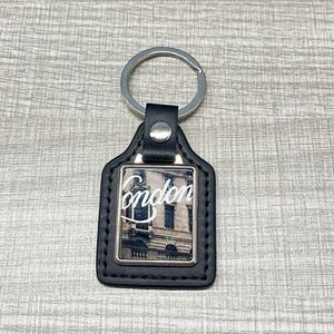 厂家批发定制标志真皮金属钥匙扣促销商务礼品升华 - Product Image 2