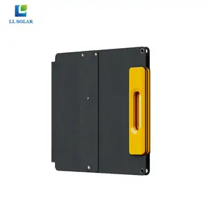 Pabrik grosir 100 watt portabel lipat panel surya charger dengan 4 lipat untuk power generator camping