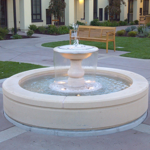 Grande marmo bianco Lady Angel Statue Stand Water fontain Outdoor - Product Image 6