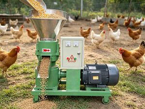 Machine à fabriquer des granulés de poulet 500 kg-800 kg/heure HJ-N250B - Product Image 1