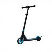 Trottinette électrique pour enfants 80W 25.2V, pliable, frein arrière, vitesse maximale 8 km/h, sports de plein air