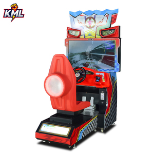 <span class=keywords><strong>Arcade</strong></span>-Rennspielautomat Münzbetrieben Einzel-/Zweispieler-Autorennen Bewegungssensorische Steuerung Englische Unterstützung für Indoor-Vergnügungszentren - Product Image 3