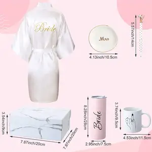 New Arrival Customized Creative Gifts Wedding Party Gift Set For Women Bride maid Proposal Engagement Gifts Box