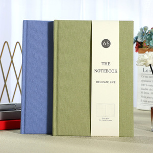 Carnet de notes A5 en lin souple, couverture rigide en tissu, pour filles, cadeau, nouvelle collection 2027 - Product Image 3