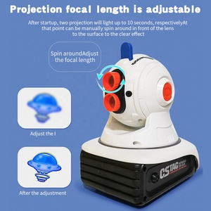 Dự Án Bắn Súng Hồng Ngoại Đồ Chơi Súng AR SÚNG BẮN Đôi Tương Tác Với Máy Chiếu Và 3 Miếng Trượt Chiếu Quái Vật - Product Image 5